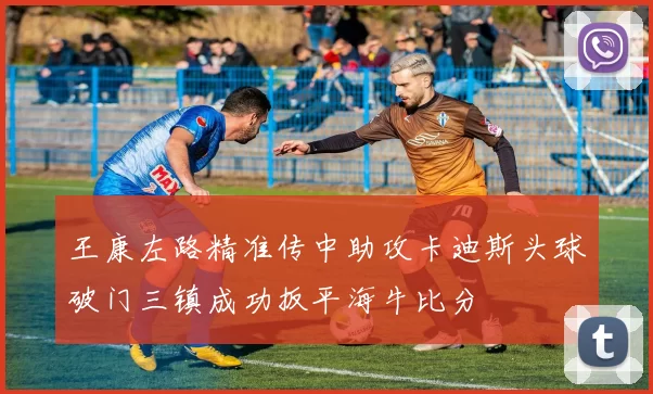 王康左路精准传中助攻卡迪斯头球破门三镇成功扳平海牛比分